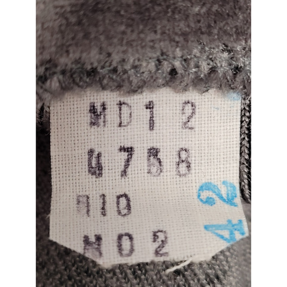 Vintage Butte Knit Iridescent Velour Rhinestone Button Jacket Maxi Skirt Set - Picture 15 of 17